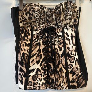 Adore Me Leopard Corset Top